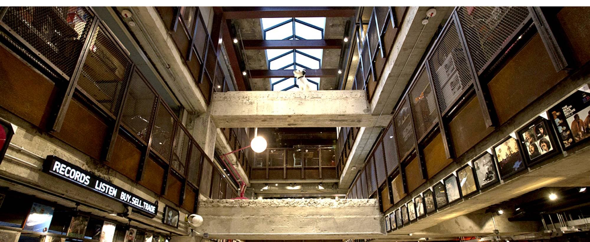 HMV Asia — flagship store interior